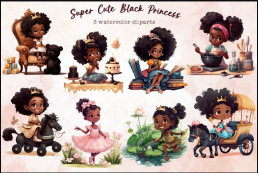 Super Cute Black Princess Bundle