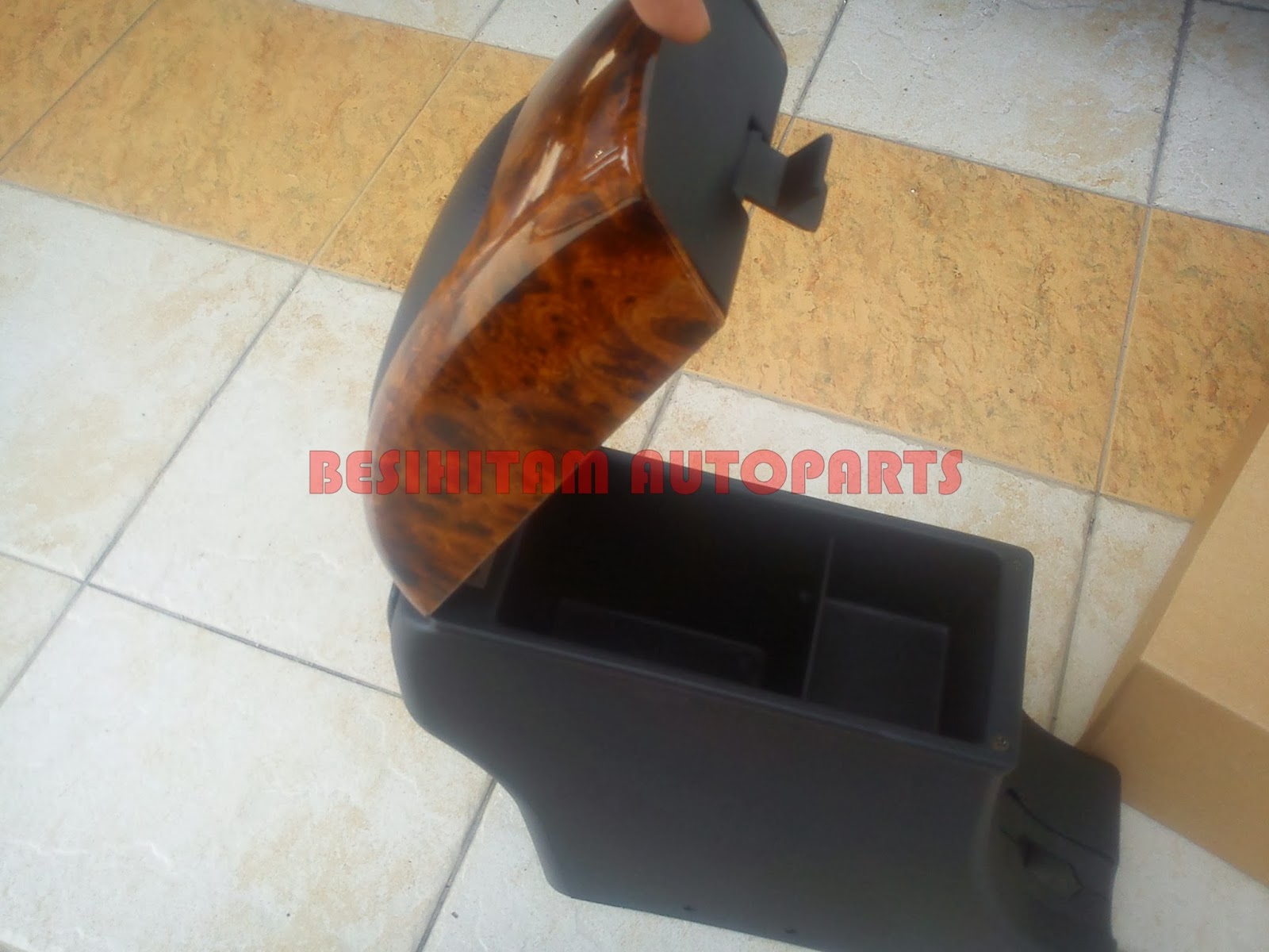 BESIHITAM AUTOPARTS: Arm Rest Walnut for Myvi&New Myvi