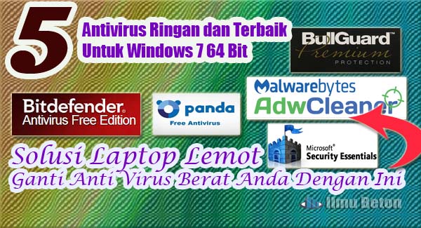 5 Antivirus Ringan dan Terbaik Untuk Windows 7 64 Bit  Solusi Laptop Lemot Ganti Anti Virus Berat