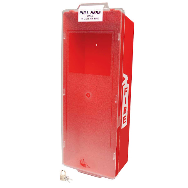 Spacious Fire Extinguisher Cabinets Security Sistems