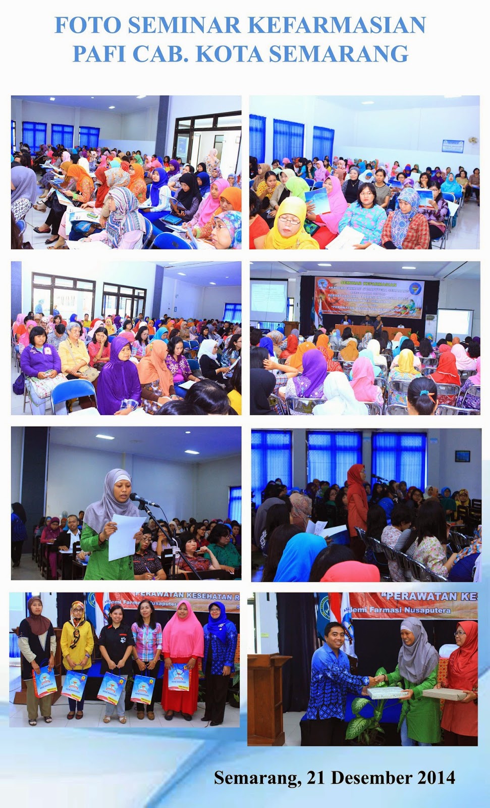 SEMINAR KEFARMASIAN "PERAWATAN REPRODUKSI" PAFI SEMARANG