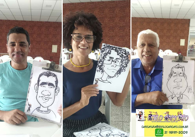 Caricatura ao vivo-Formatura