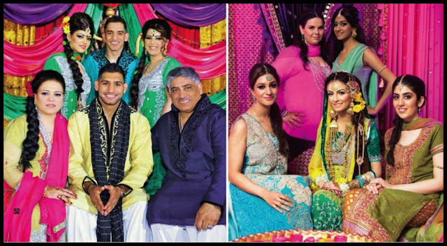 amir khan and faryal makhdoom wedding