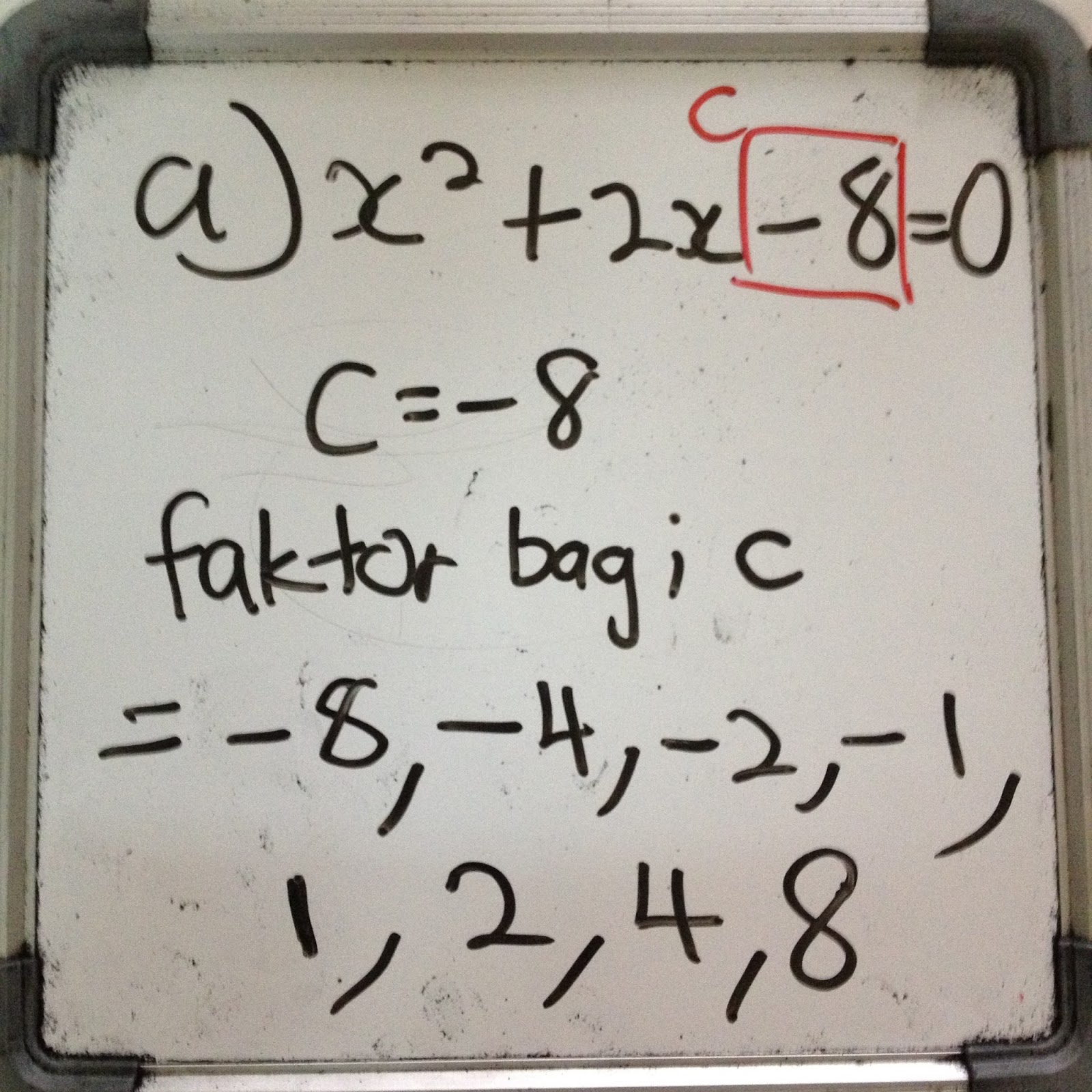 MATEMATIK Tingkatan 4&5 SPM~~: 2.4Punca Persamaan Kuadratik