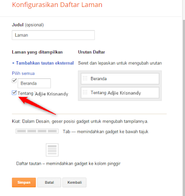 Tutorial Blogger Lengkap dari A sampai Z untuk Pemula Adjie Krisnandy