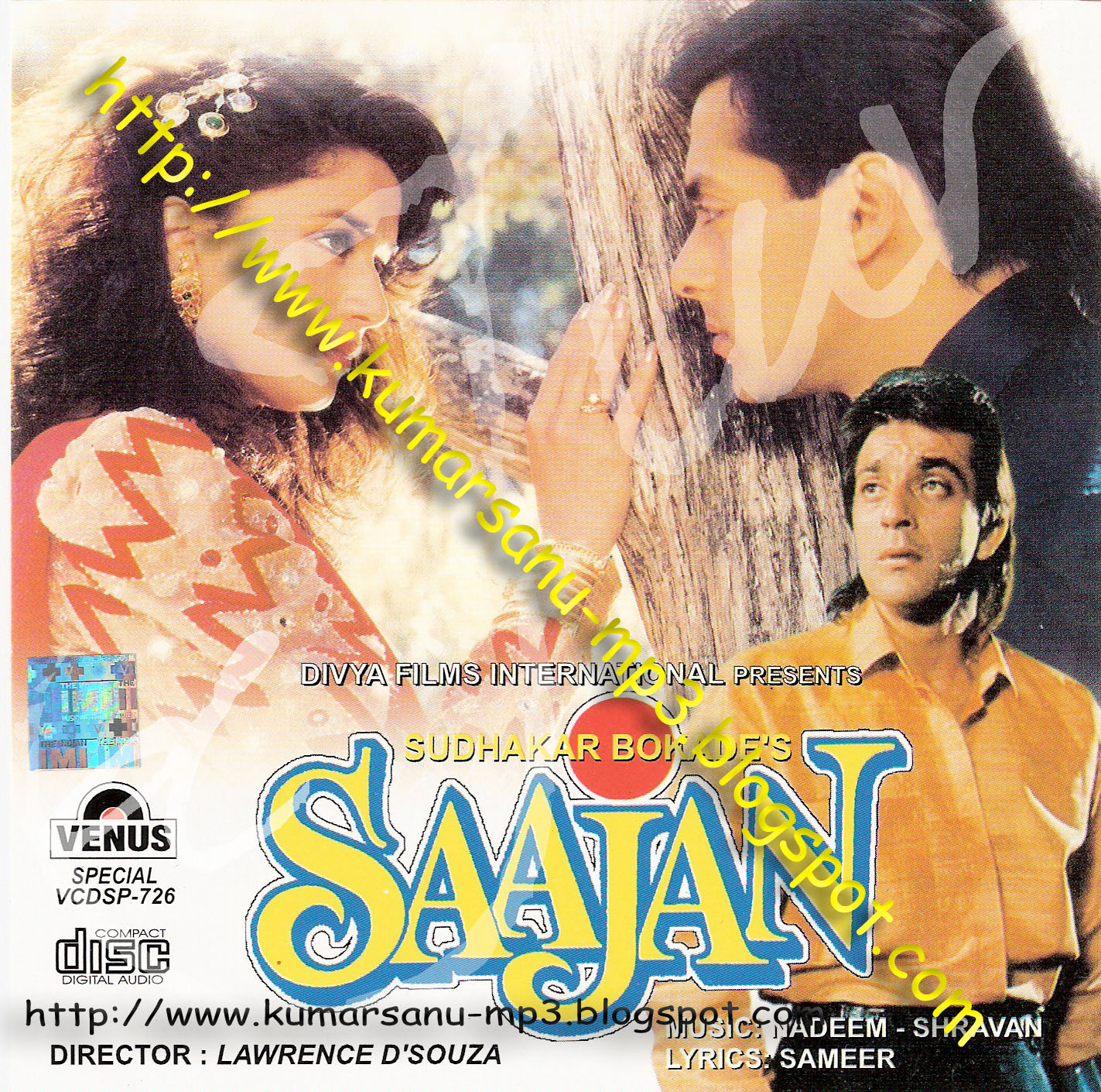 Saajan (1991) – Kumar Sanu , Alka Yagnik . S.P Balasubramaniam ...