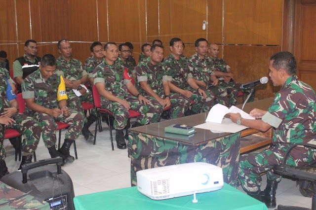 LATIHAN POSKO I KODIM 0726/SUKOHARJO DITUTUP