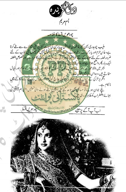 Dil gazeeda Episode 15 novel by Umme Maryam pdf