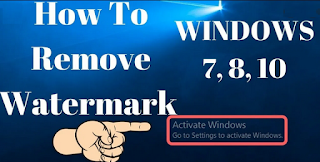 How to Disable Windows Activate Watermark on a laptop or PC