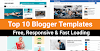 Top 10 Free, Responsive, Fast Loading Blogger Template 2021