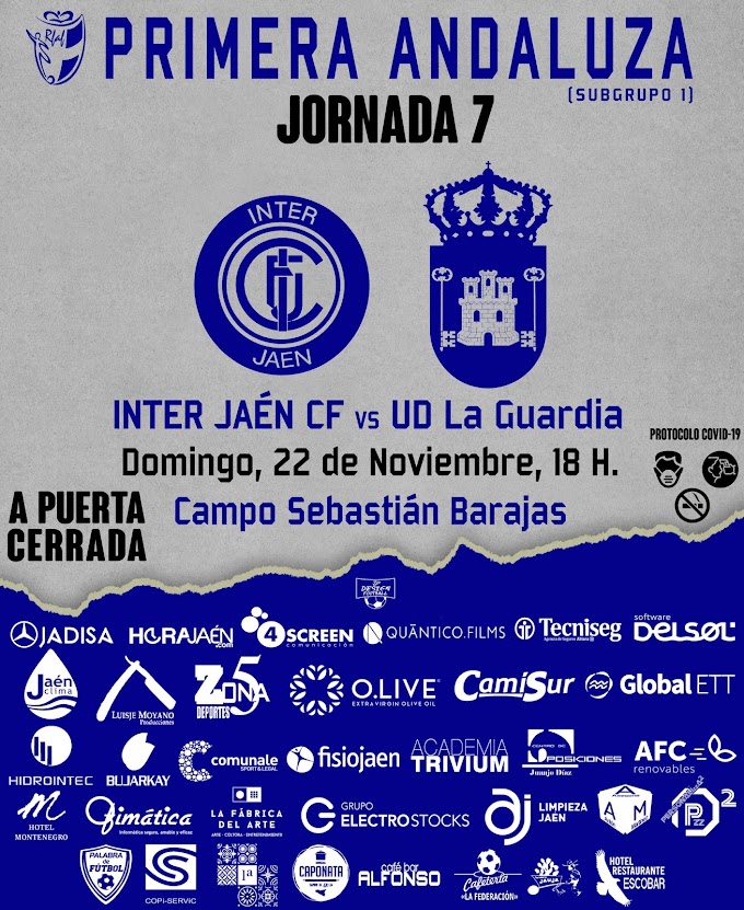 Previa 1ª Andaluza Jornada 7 Inter de Jaen - UD La Guardia