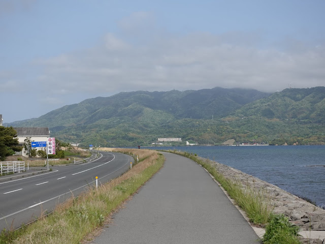 島根県松江市八束町二子　二子泊地からの眺めが綺麗です