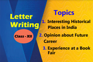 Class XII Letter Writing