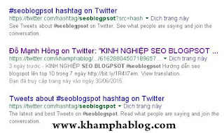 hướng dẫn seo với twitter