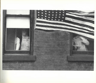 Photo from The American of apartment windows in Hoboken, New Jersey