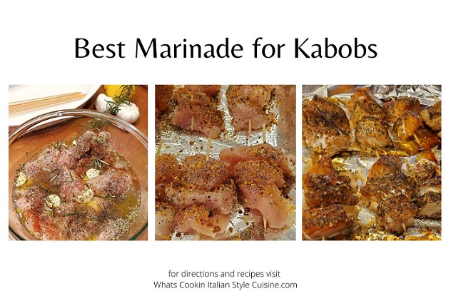 this is how to make the best marinade in photos step by step for meats and salmon skewers