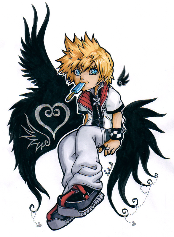 pics of hearts with wings. kingdom hearts heartless.