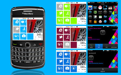 Cara Merubah Tampilan BlackBerry Menjadi Nokia Lumia