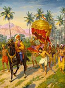 Jadh Bharat is lifting the palanquin