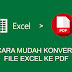 Cara Convert Excel ke PDF