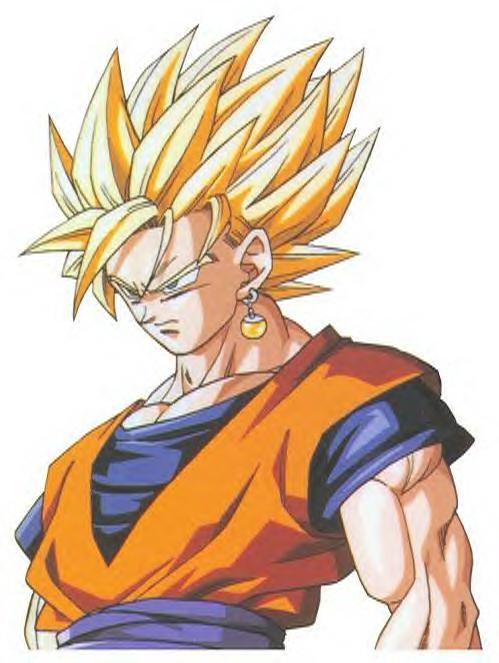 goku in dragon ball z 