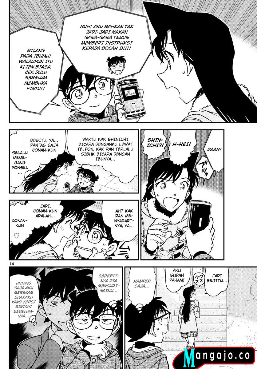 Detective Conan Chapter 986 Indonesia Bahasa dan Spoiler Detective 987 di Mangajo