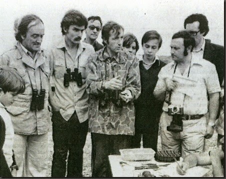 El 9 de junio de 1978 Félix Rodríguez de la Fuente visita la laguna de Gallocanta con Pérez Bujarrabal y Adolfo Aragüés
