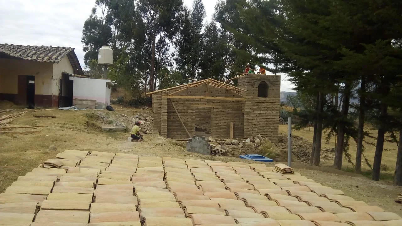 Reconstrucción de la iglesia San juan bautista