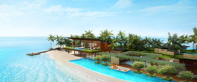 Coco Prive, An Exlusive Environtment in Maldives - Inspiring Modern Home
