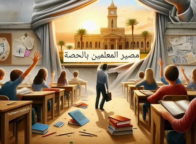 مصير معلمي الحصة