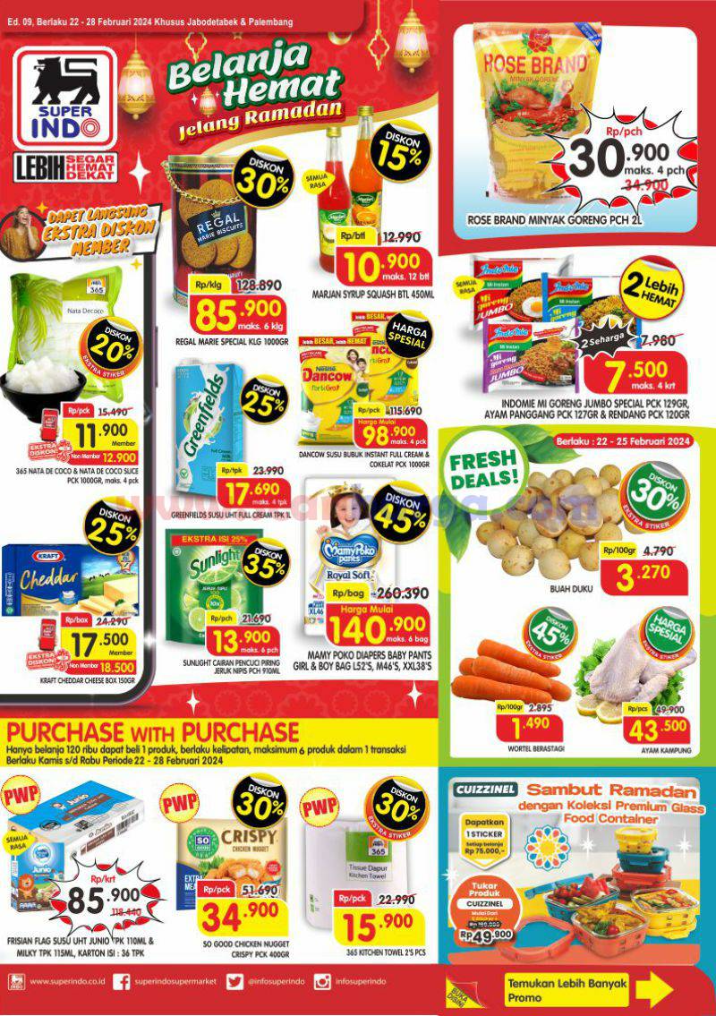 Katalog Promo Superindo Terbaru 22 - 28 Februari 2024