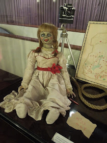The Conjuring possessed doll movie prop