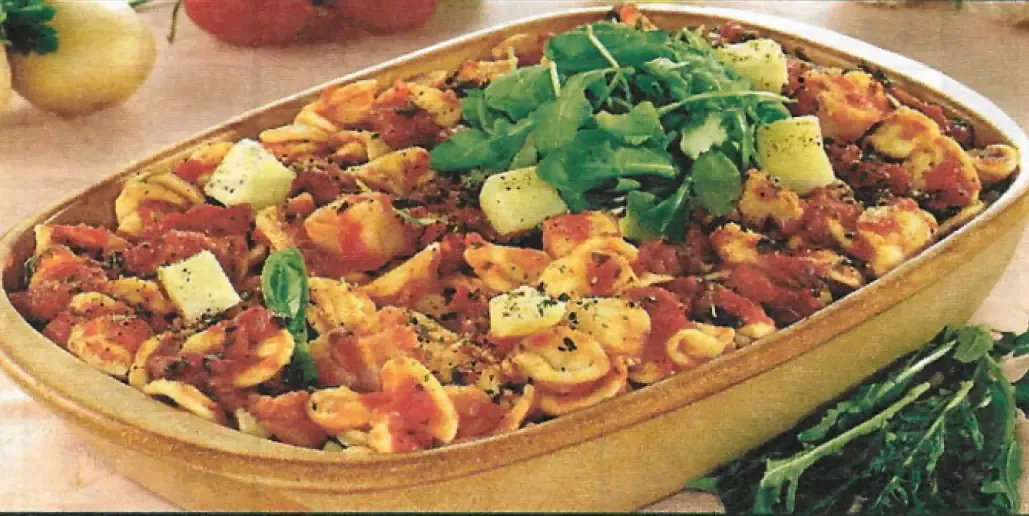 Orecchiette con patate e rucola