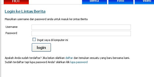 Cara Submit Artikel Ke Lintas Berita  Ilmu Internet