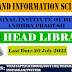 Online Recruitment for the Post of HEAD LIBRARIAN at NATIONAL INSTITUTE OF DESIGN ANDHRA PRADESH, Last Date:20 July 2021