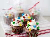 Christmas Light Cupcakes