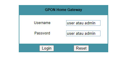 Cara Mengganti Password Login Admin dan Password WiFi IndiHome