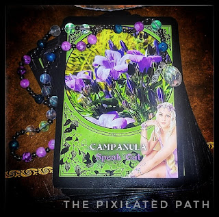 Campanula Card from The Flower Magic Oracle