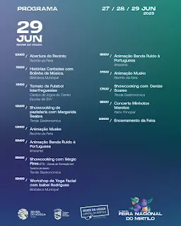 Cartaz Feira Nacional do Mirtilo 2025 - Sever do Vouga