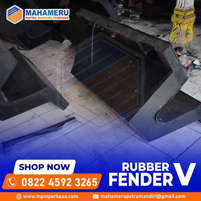 Rubber Fender tipe V 150 H, V 200 H, V 250 H, V 300 H, V 400 H, V 500 H - Anchor Bolt Galvanis