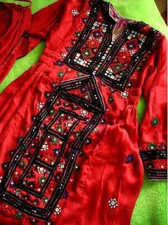 Balochi Female embroidery
