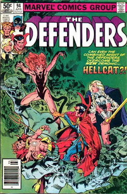 The Defenders #94, Hellcat