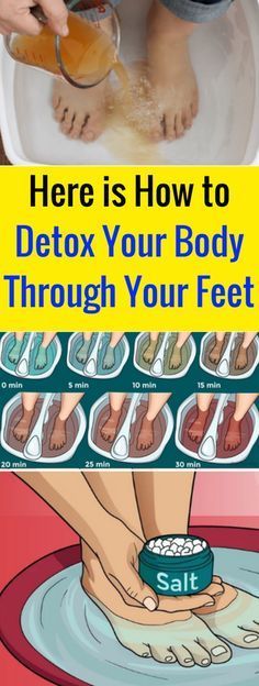 Here is How to Detox Your Body Through Your Feet