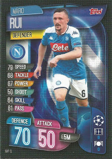 Topps Match Attax UEFA Champions League 2019-2020 (International Variant) SSC Napoli Set