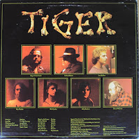 Tiger debut LP 1976, back