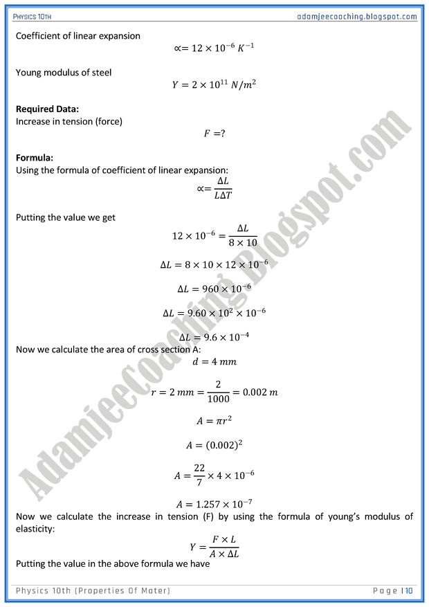 properties-of-mater-solved-numericals-physics-10th