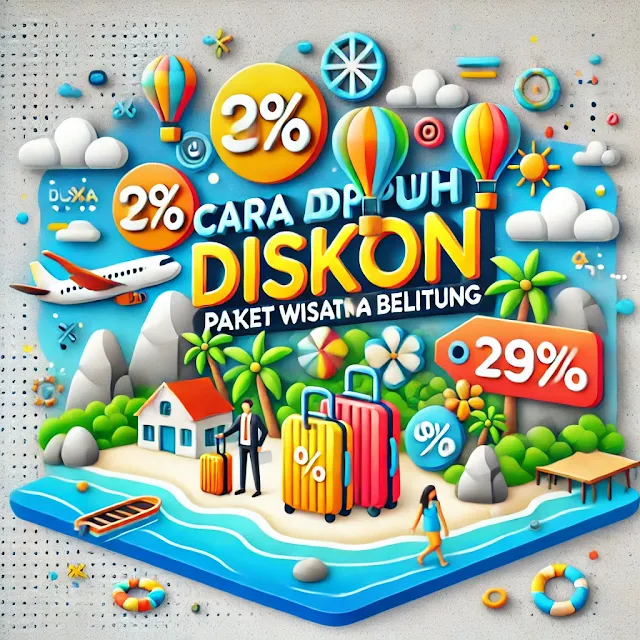 Cara Dapetin Diskon Paket Wisata Belitung