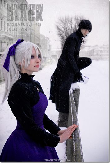 darker than black: kuro no keiyakusha cosplay - yin and hei