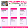 Gift Box Snack Murah - SNACK BOX MURAH: Paket Snack Box / Both sweet and savory with english descriptions in each box.