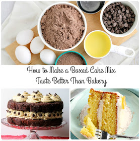 Magically transform a store bought cake mix into a moist, crowd-pleasing layer cake with my "secret" hack for How to Make a Boxed Cake Mix Taste Better Than Bakery.